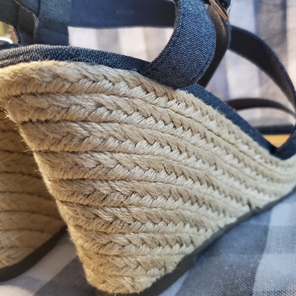 Gap Denim Espadrille Style Sandals View 2